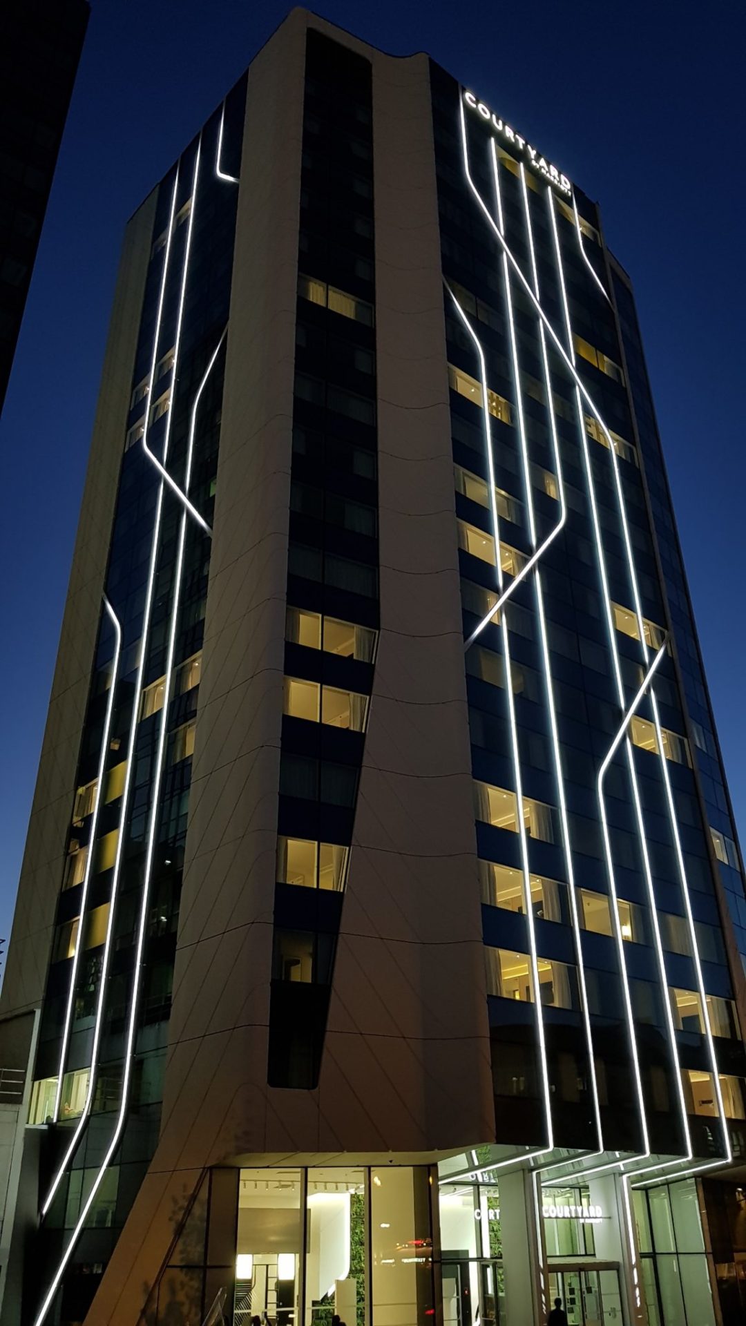 LED en façade