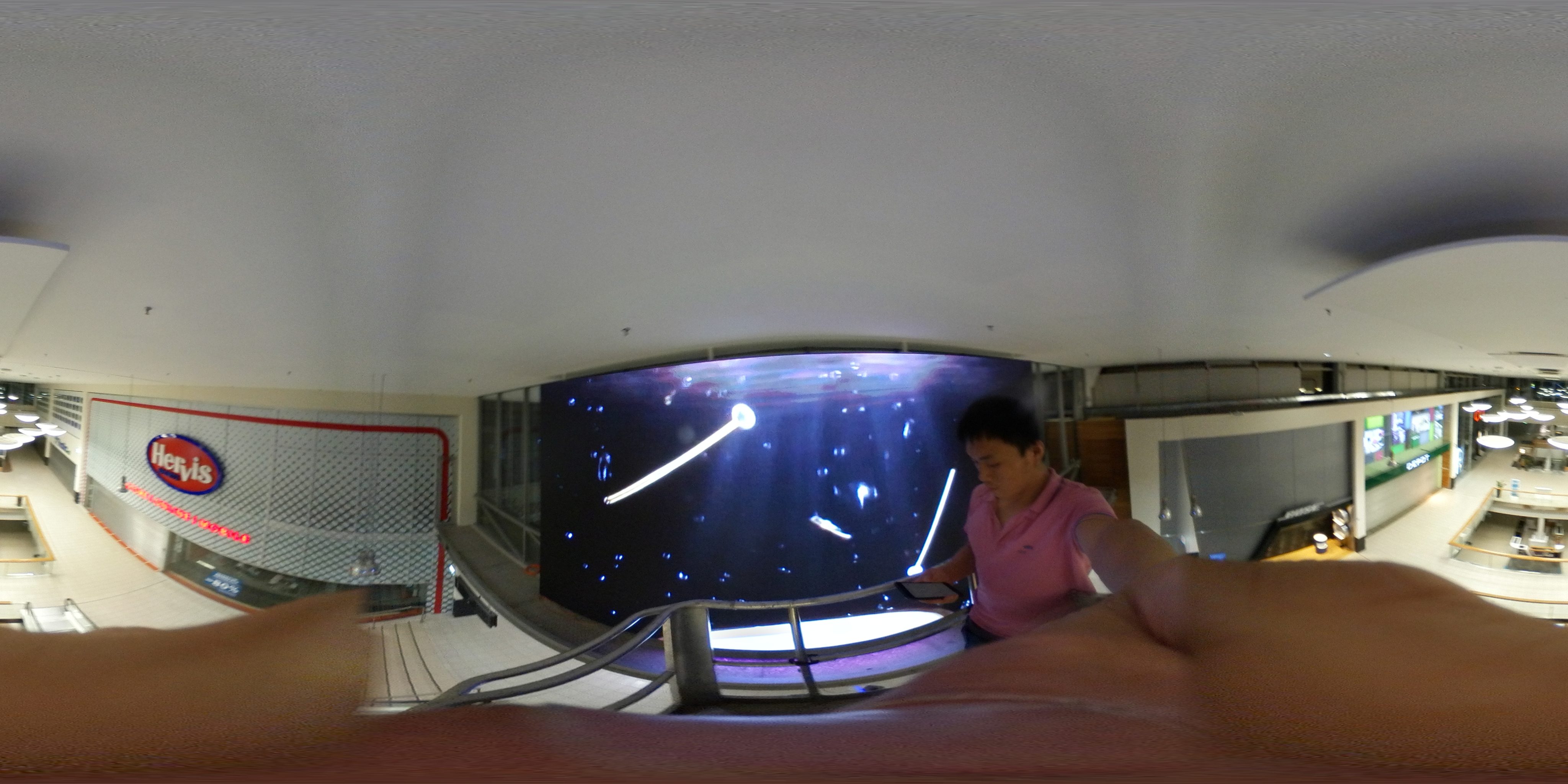 Explore the Immersive Experience of a Giant Blue LED Screen - Flex LED ...