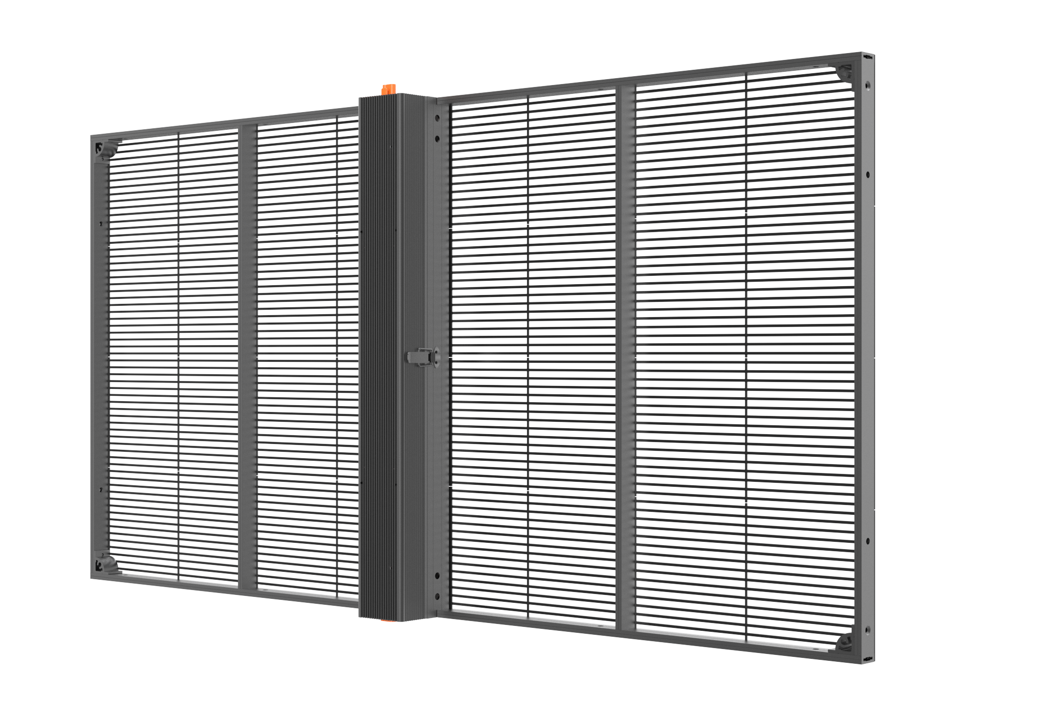 Back of Transparent LED Screen
