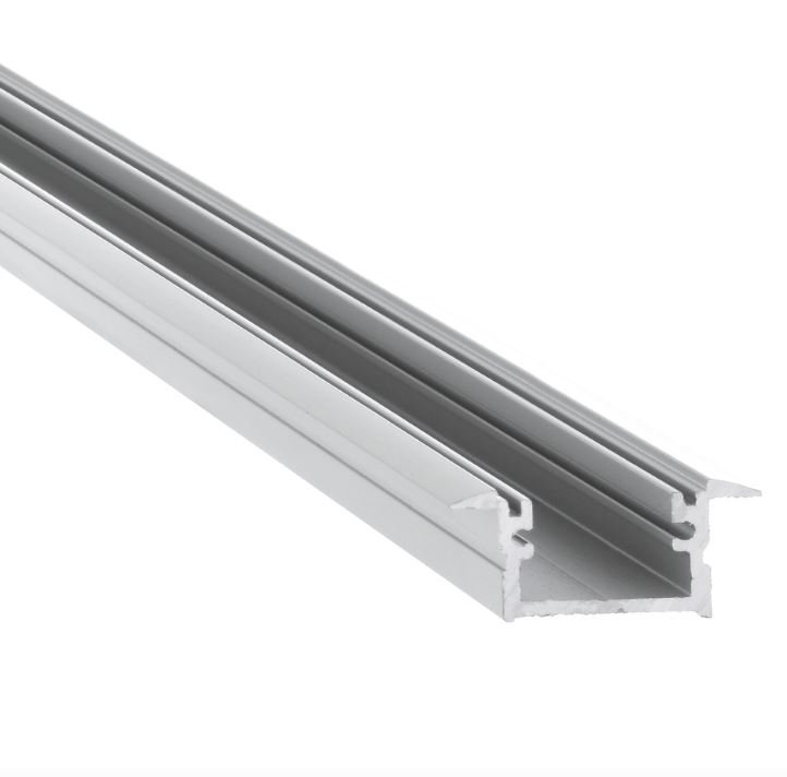 Berlin Aluminum LED Profile — Recessed, Professional Series