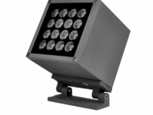T3 Square LED Spotlight 24V — RGBW, 24W, Narrow Beam 8°