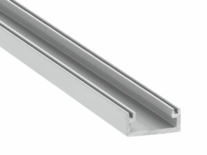 Milano Aluminum LED Profile — Surface Mount, Ultra-Slim 7 mm, Professional