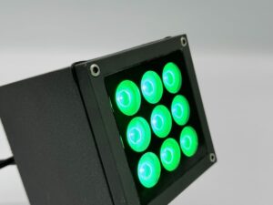 T3 Outdoor LED Projector 8×4W — RGBW, IP65, Architectural Flood