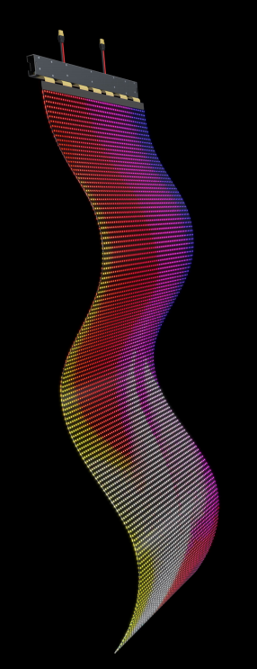 Flexible Mesh NFL Screen